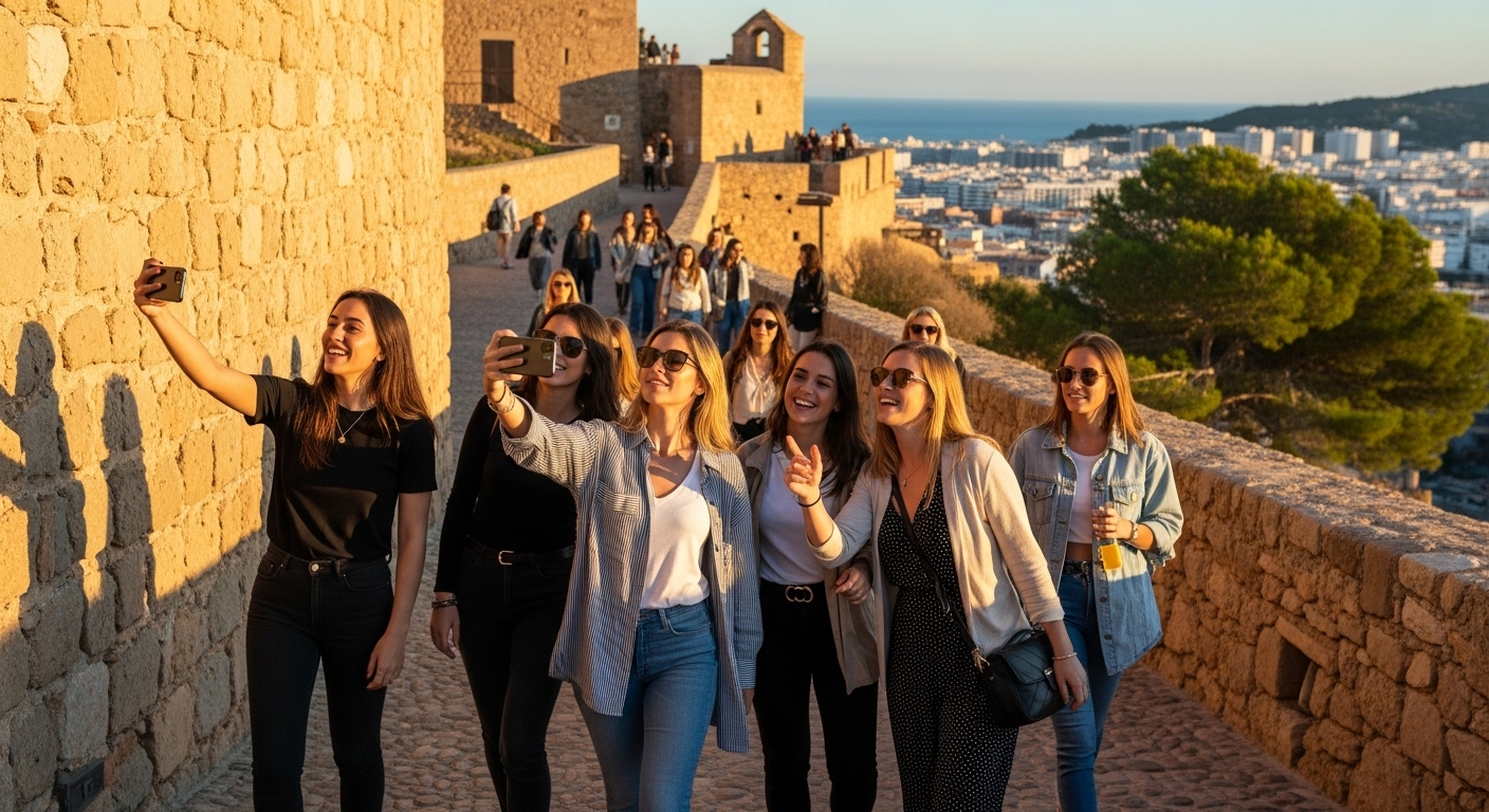 groupe filles Dalt Vila