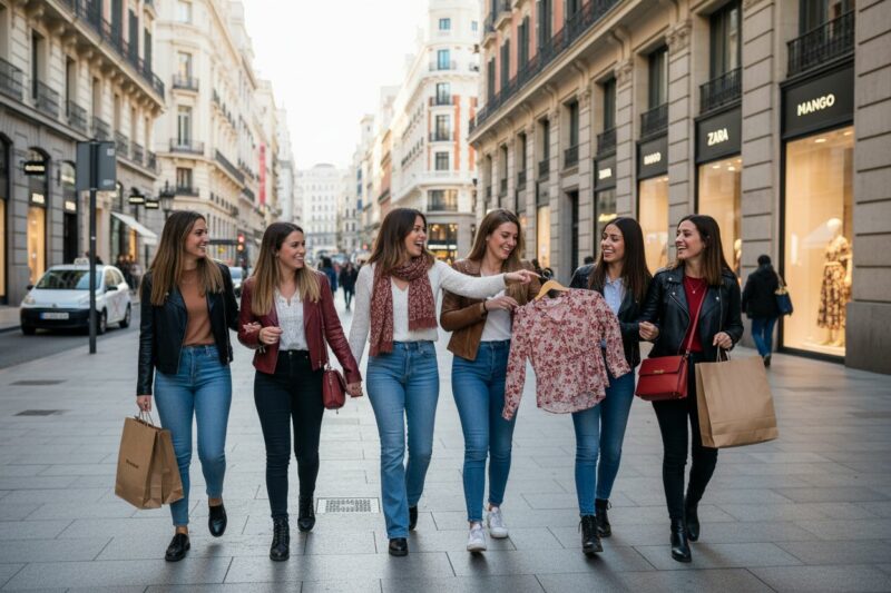 EVJF shopping Madrid