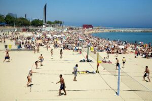 plage de nova icaria barcelone